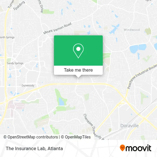 The Insurance Lab map