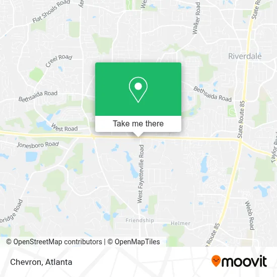 Chevron map