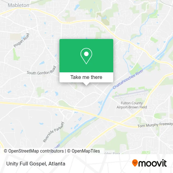 Unity Full Gospel map