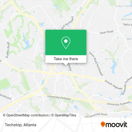 Techstop map