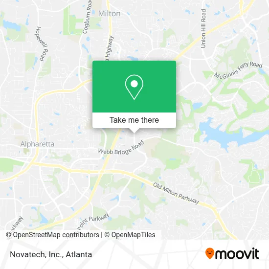 Novatech, Inc. map