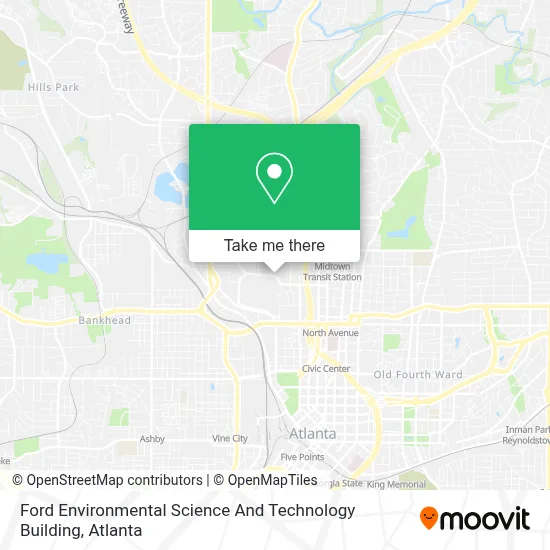 Ford Environmental Science And Technology Building map