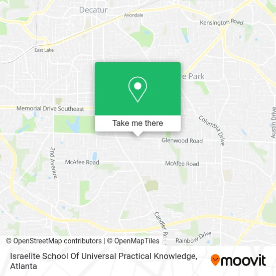 Israelite School Of Universal Practical Knowledge map