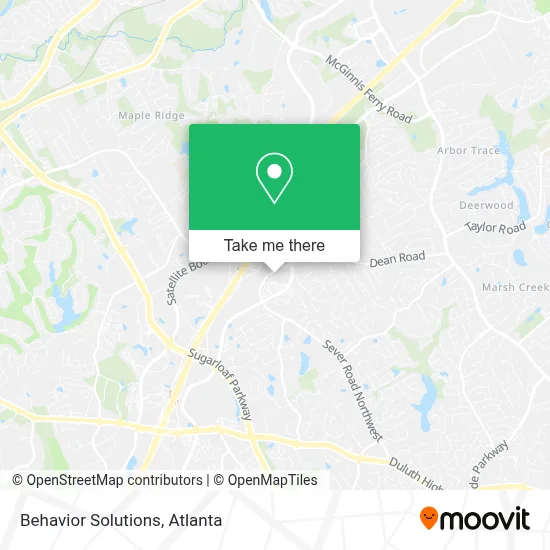 Behavior Solutions map