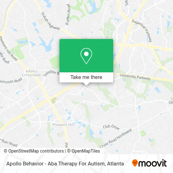 Apollo Behavior - Aba Therapy For Autism map