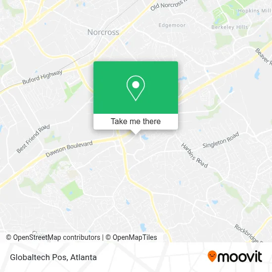 Globaltech Pos map