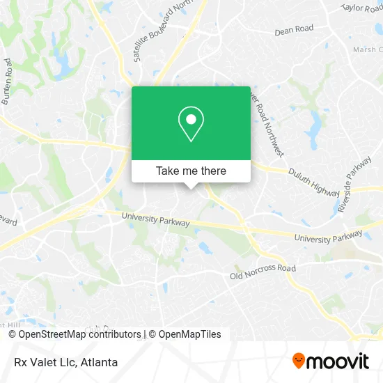 Rx Valet Llc map