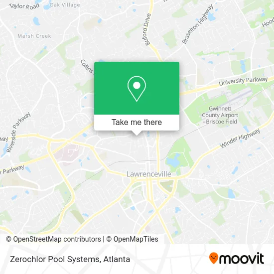 Zerochlor Pool Systems map