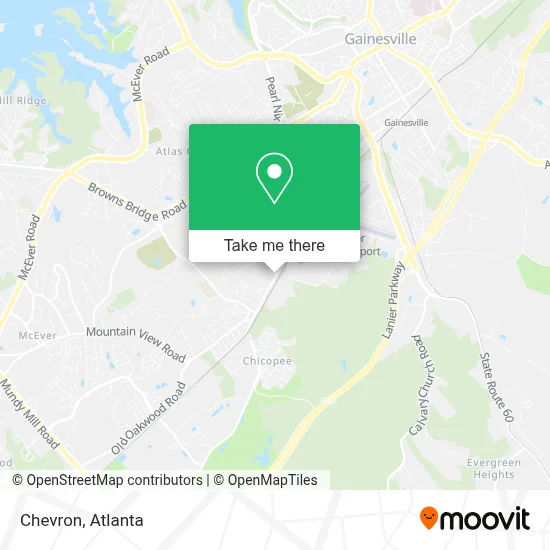 Chevron map