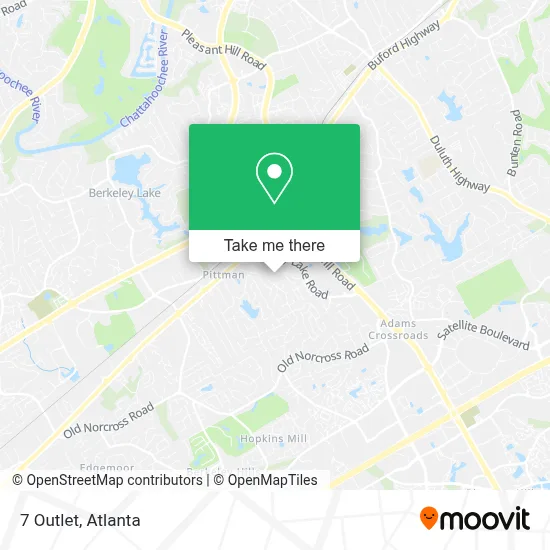 7 Outlet map