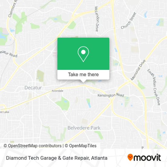 Diamond Tech Garage & Gate Repair map