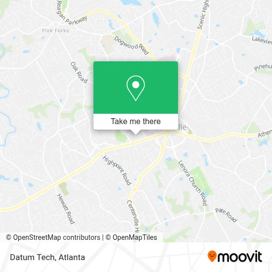 Datum Tech map
