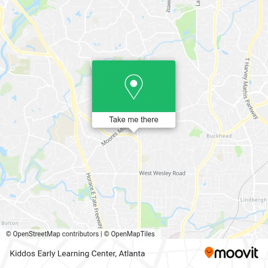Kiddos Early Learning Center map