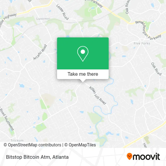 Bitstop Bitcoin Atm map