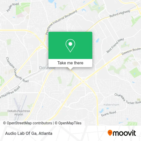 Audio Lab Of Ga map
