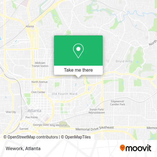 Wework map