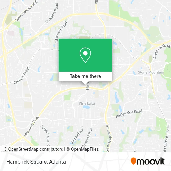 Hambrick Square map