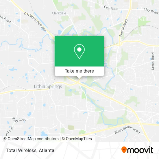 Total Wireless map