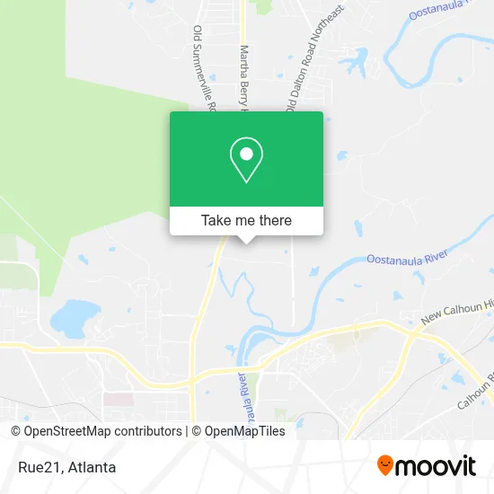 Rue21 map