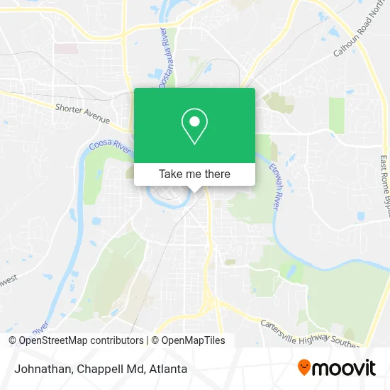 Johnathan, Chappell Md map
