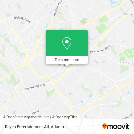 Reyes Entertainment Atl map