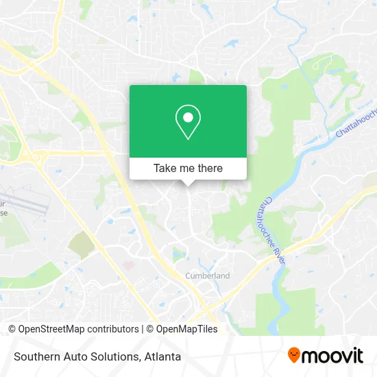 Southern Auto Solutions map