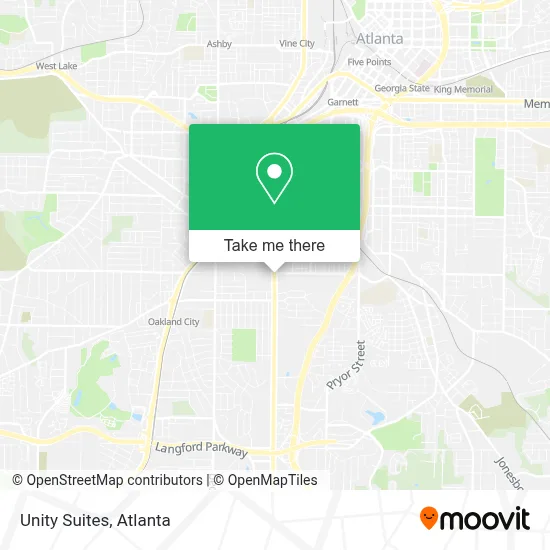 Unity Suites map