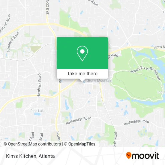 Kim's Kitchen map