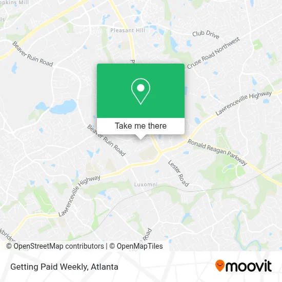 Getting Paid Weekly map