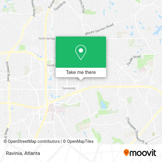 Ravinia map