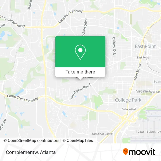 Complementw map