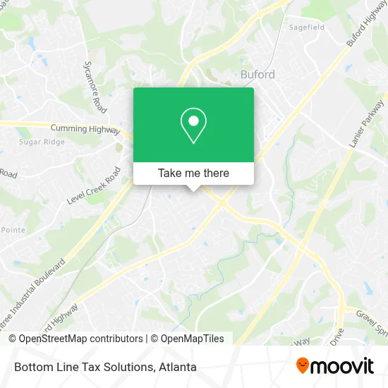 Bottom Line Tax Solutions map
