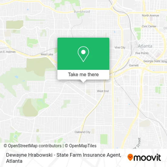 Dewayne Hrabowski - State Farm Insurance Agent map