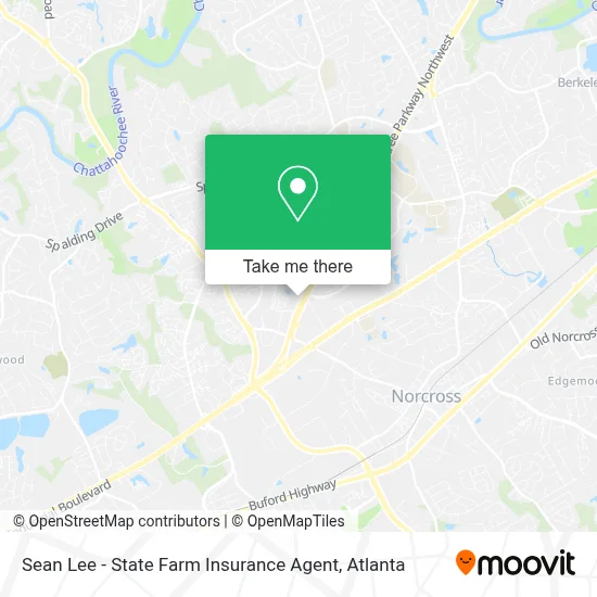 Sean Lee - State Farm Insurance Agent map