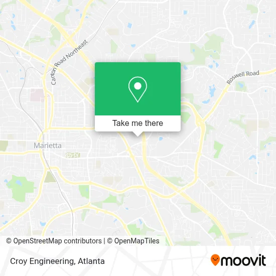 Croy Engineering map