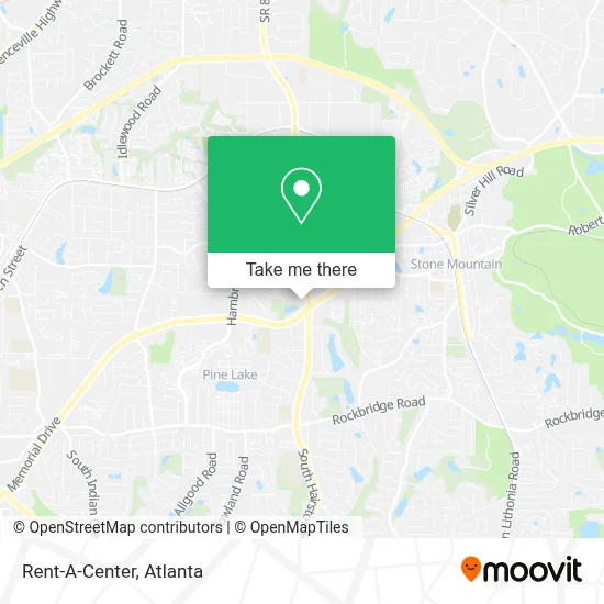 Rent-A-Center map