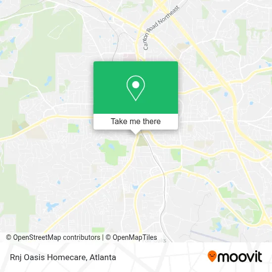 Rnj Oasis Homecare map