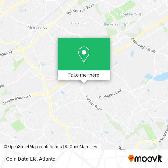 Coin Data Llc map