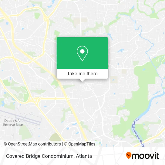 Covered Bridge Condominium map