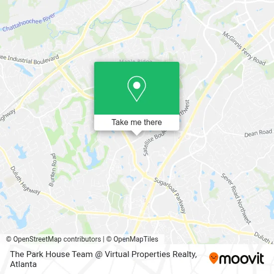 The Park House Team @ Virtual Properties Realty map