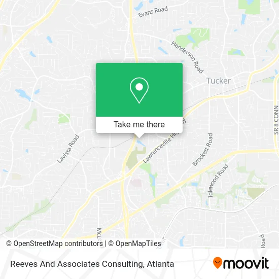 Reeves And Associates Consulting map