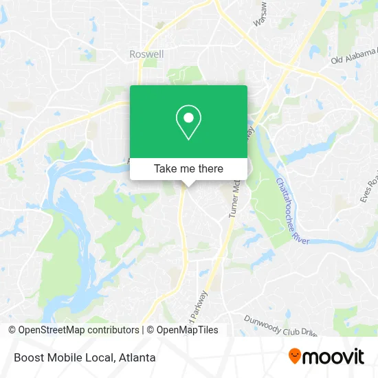 Boost Mobile Local map