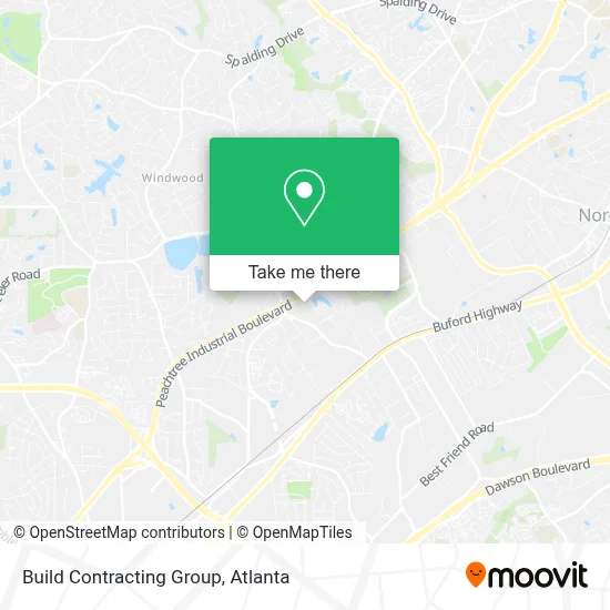 Build Contracting Group map