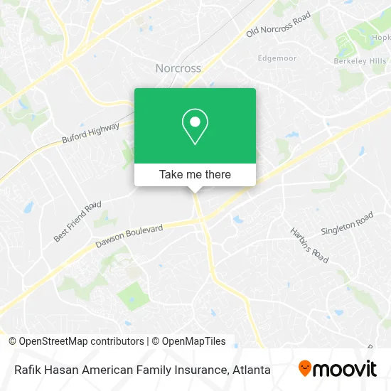 Rafik Hasan American Family Insurance map