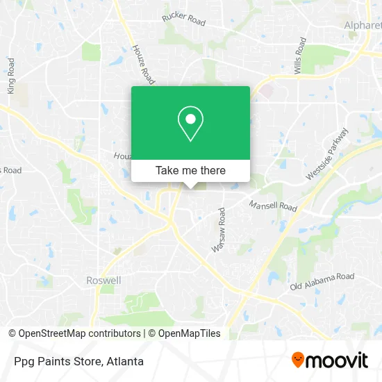 Ppg Paints Store map