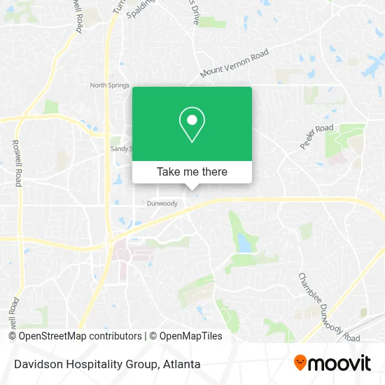 Davidson Hospitality Group map