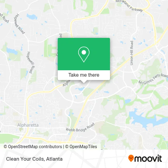 Clean Your Coils map