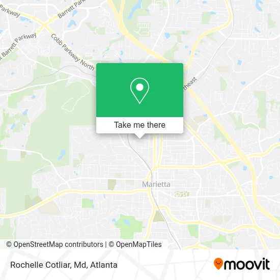Rochelle Cotliar, Md map