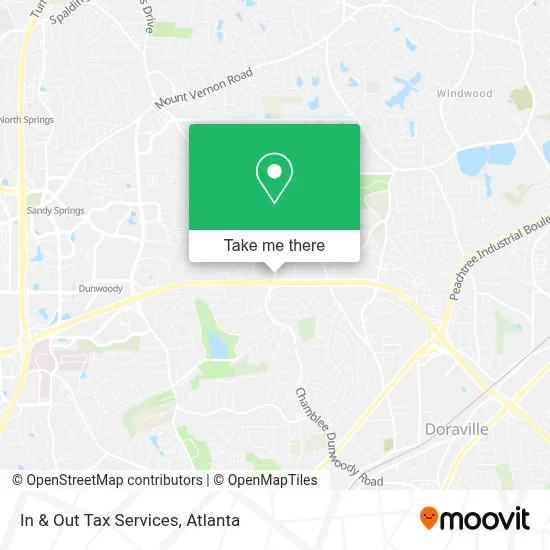 In & Out Tax Services map