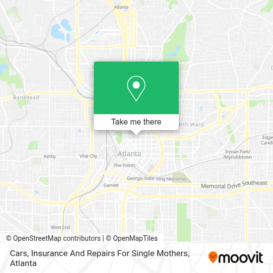 Cars, Insurance And Repairs For Single Mothers map